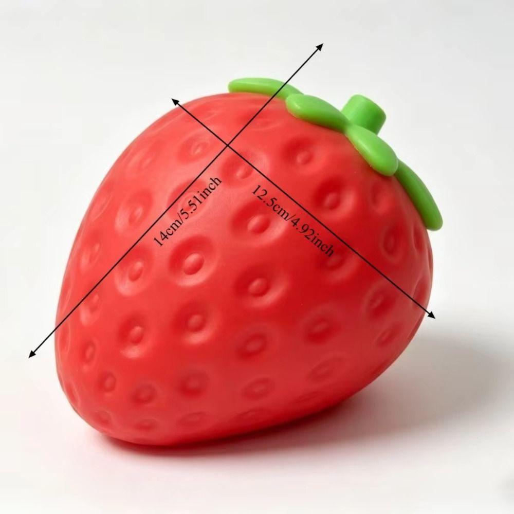 Fruit Ball Strawberry Slow Rebound Toy Slow Rebound Fruit Squeeze Toy Children Toys