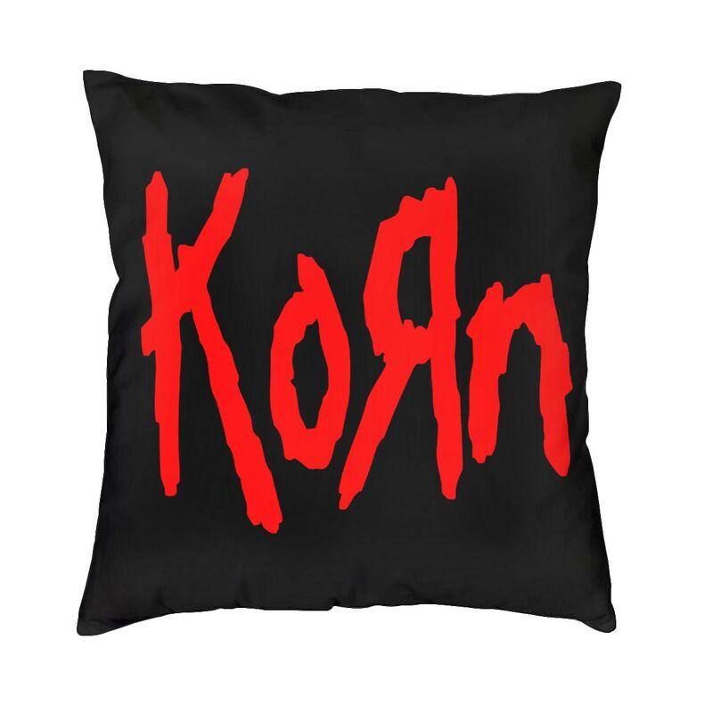 Ню-металл Рок-группа Korn Квадратная Наволочка Декоративные Подушки Подушка-плед Для Гостиной Двусторонний Принт