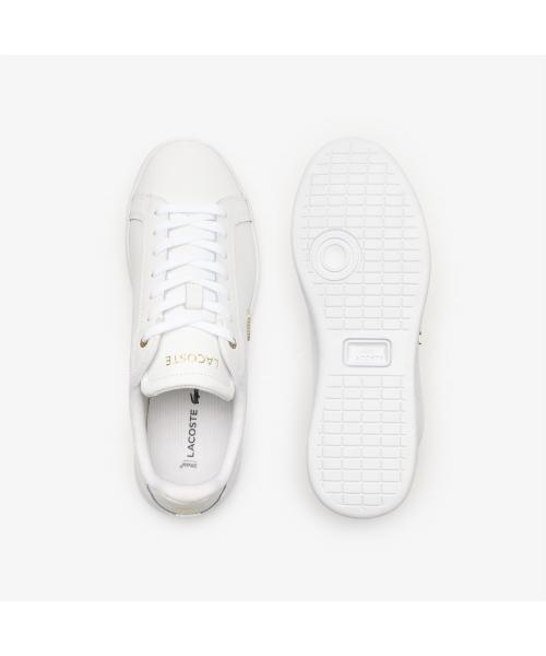 Lacoste Женские оригинальные кожаные кроссовки Carnaby Premium Pro RZ0040W54G 216 [Доставка из Кореи] 100% Оригинал