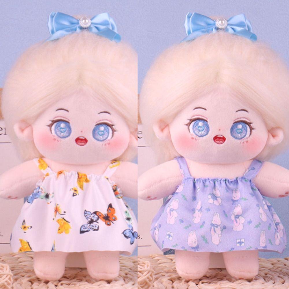 Cute Princess Dress Doll Skirt Jumpsuit  20cm Cotton Doll/EXO Idol Dolls