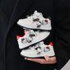 Youth style shoes Kids Cartoon Slip-On Sneakers Boys Girls Lightweight Breathable Rubber Sole Casual Shoes