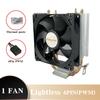 2 heatpipes X99 CPU Air Cooler PC Processor Ventilador For Intel LGA 1366 1150 1151 1155 1200 1700 2011 X79 AM3 AM4 AM5 Radiator