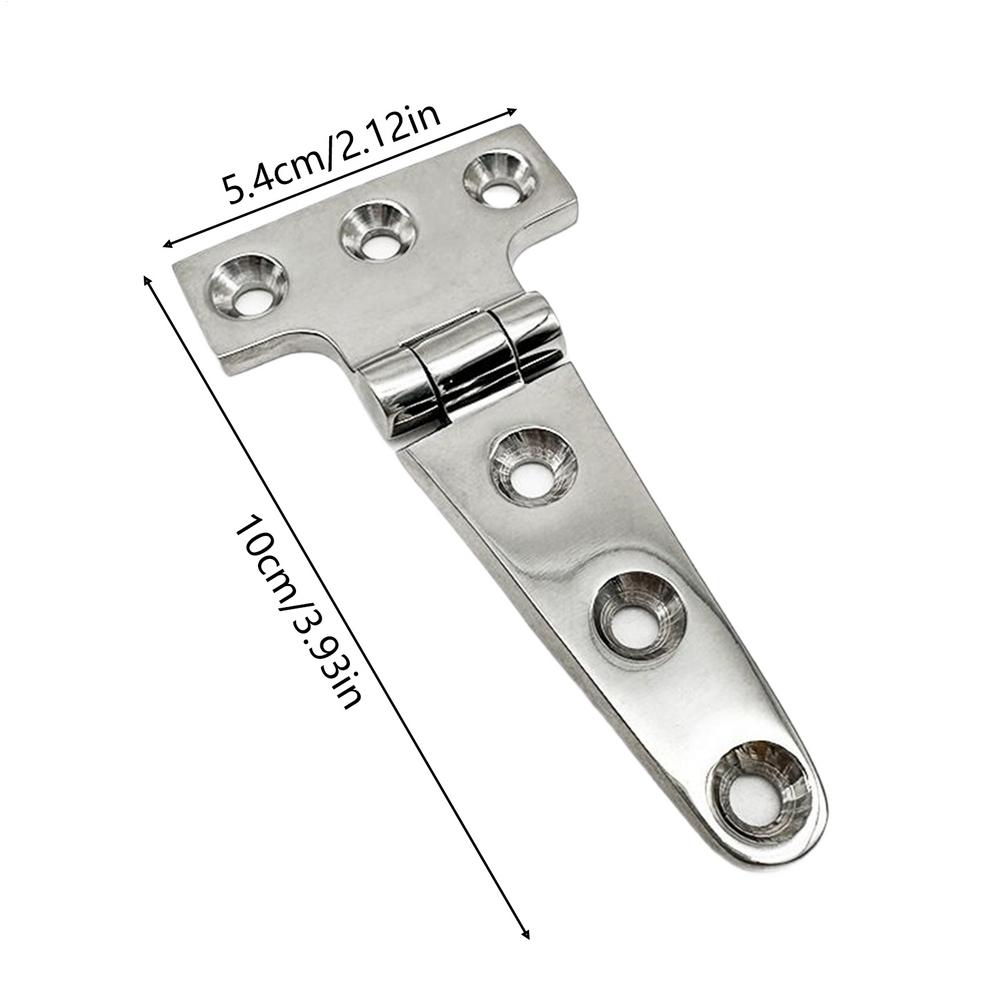 316 Stainless Steel T-Shape Hinges T Type Marine Grade Hardware Rust Proof Deck Shed Door Hinges For Yacht Accessories