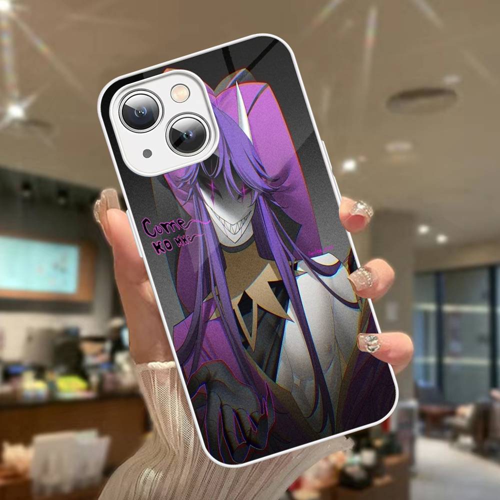Чехол из закаленного стекла The Freak Circus Pierrot Game для iPhone 14 13 12 Mini 11 Pro XS Max X XR 14 Plus