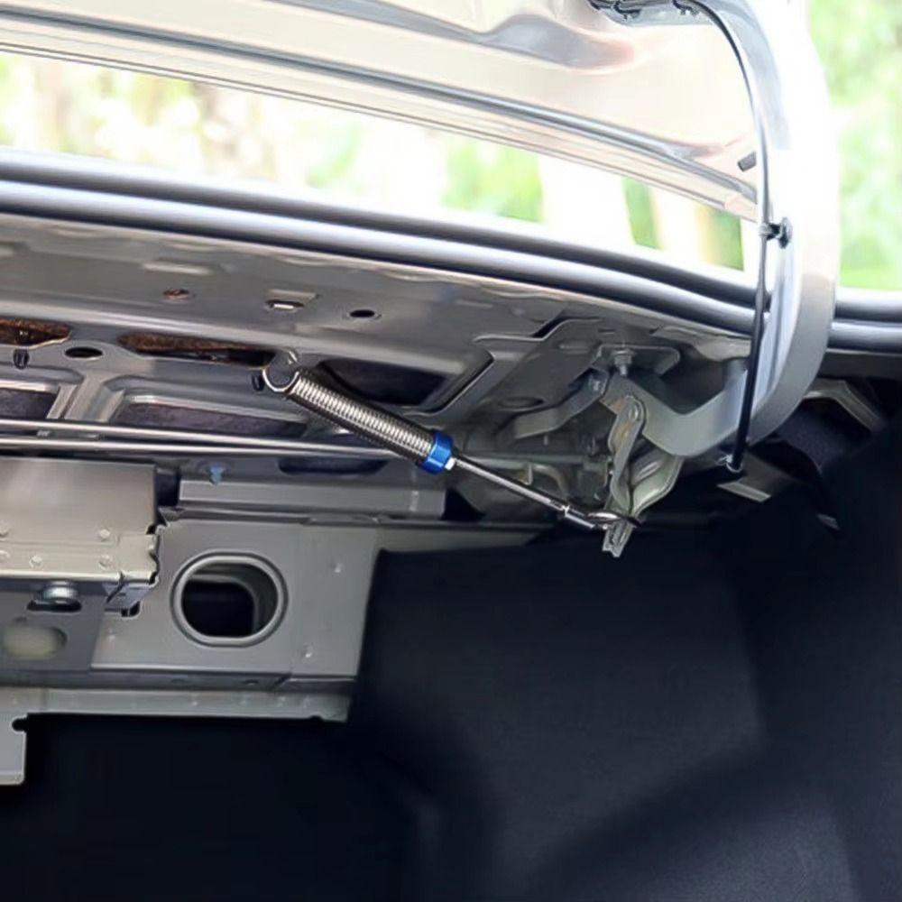 2/4Pcs Metal Springs Trunk Spring Lifting Device Clamp Trunk Lifter Car Trunk Cover