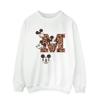 Mickey Mouse Mens M Face Sweatshirt