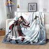 Anime Grandmaster of Demonic Cultivation Flannel Soft Throw Blanket Mo Dao Zu Shi Lightweight Warm Sofa Bed  Travel Quilt