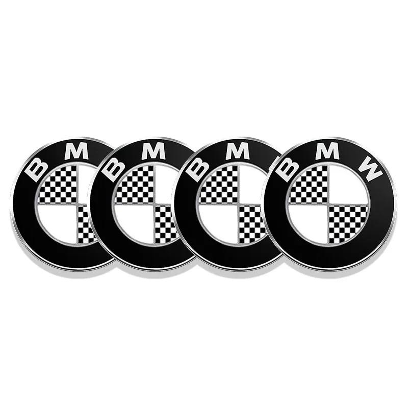 56mm Car Badge Wheel Center Cover Stickers Hub Caps Decal For BMW M M3 M5 M6 X3 E46 E90 E39 F10 F20 F30 G20 E60 E36 accessories