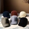 Новая весенне-осенняя шерстяная бейсболка, средний босс, окружность головы, теплая шапка, для активного отдыха, езды, кемпинга, ветрозащитная шляпа
