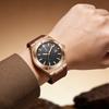 AIMANA Men's Business Watch Waterproof Luminous Calendar Quartz Stainless Steel Strap for Daily Wear Gift for Men