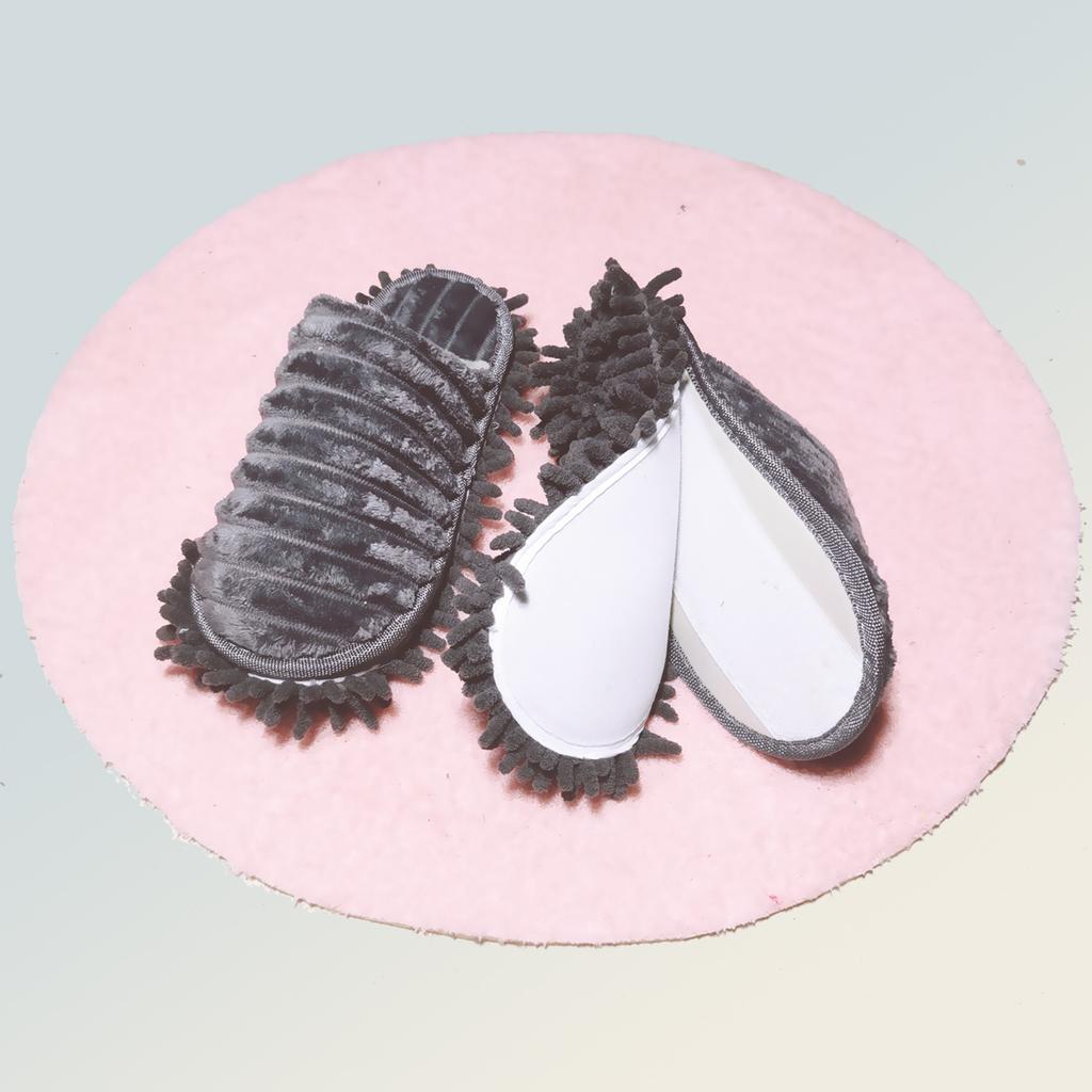 Multifunction Floor Dust Cleaning Slippers Shoes Lazy Mopping Shoes Mop Caps House Home Clean Cover Wipe Shoes Cleaning Tools