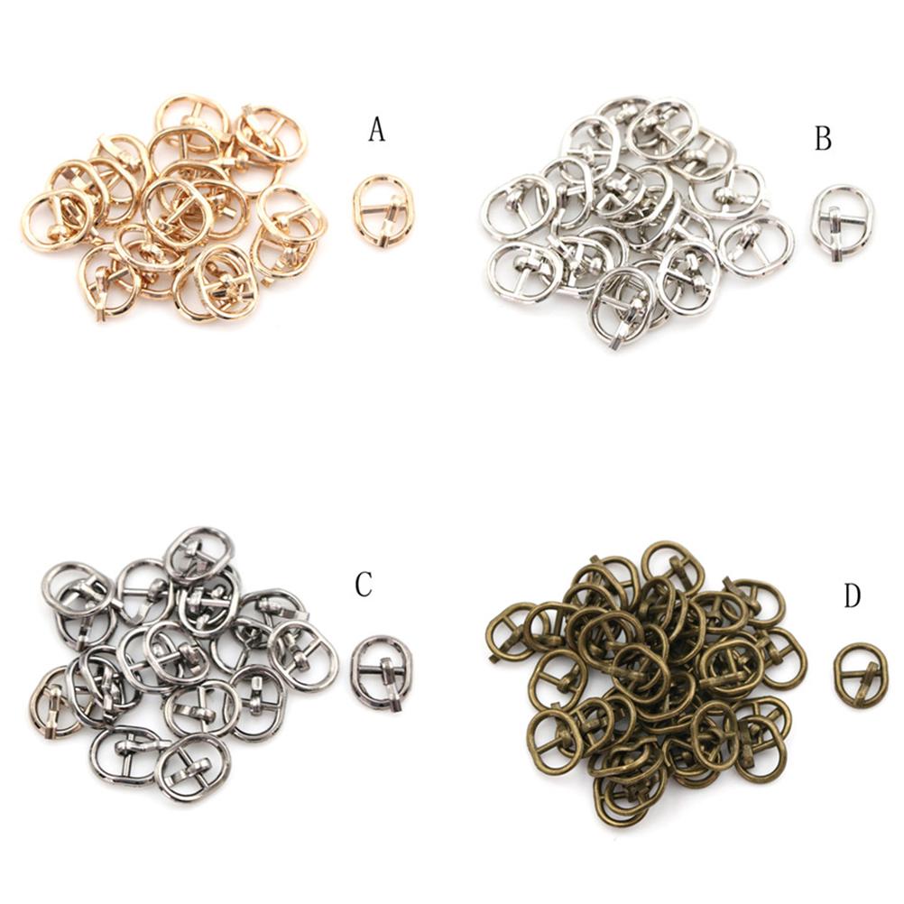 5.5Mm Mini Metal Buckle Diy Doll Dress Patchwork Handmade Craft Sewing Accessory