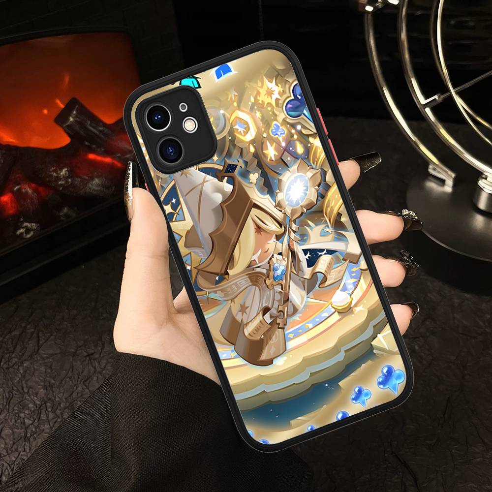 Чехол для телефона Cookie Run Kingdom Для IPhone 16 15 14 Plus 15 13 12 11 Pro Max X XS MAX Матовый чехол