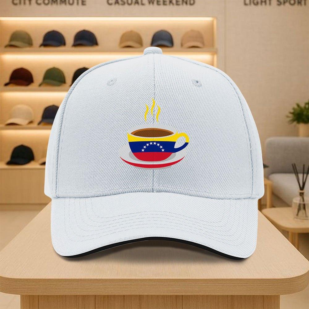 Venezuelan Coffee Cup Baseball Cap Polyester Outdoor Casual Sports Adjustable Hat