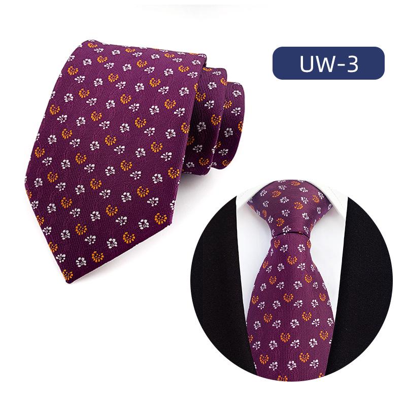 Мужской галстук из полиэстера для бизнеса, свадьбы, повседневного ношения, для жениха и шафера