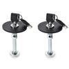 WLR Universal Racing Engine Bonnet Flush Plus With Key Hood Pin Latch Kit For Honda Civic WLR-HPL41