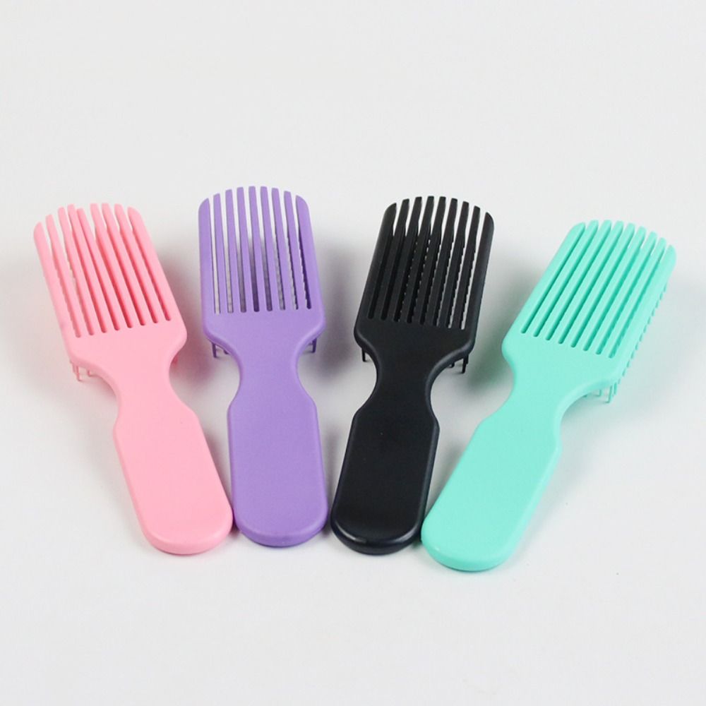 Body Hollow Shape 9-Claw Hair Styling Comb Comfortable Hairbrush for Straight and Curly Hair