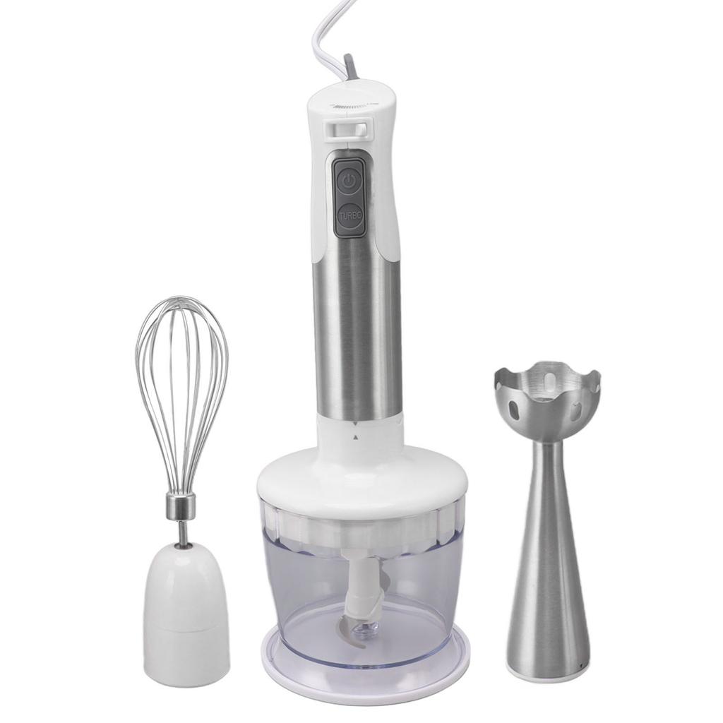 Food Processor 304 Stainless Steel Motor Electric Food Chopper for Slicing Shredding Mincing Puree