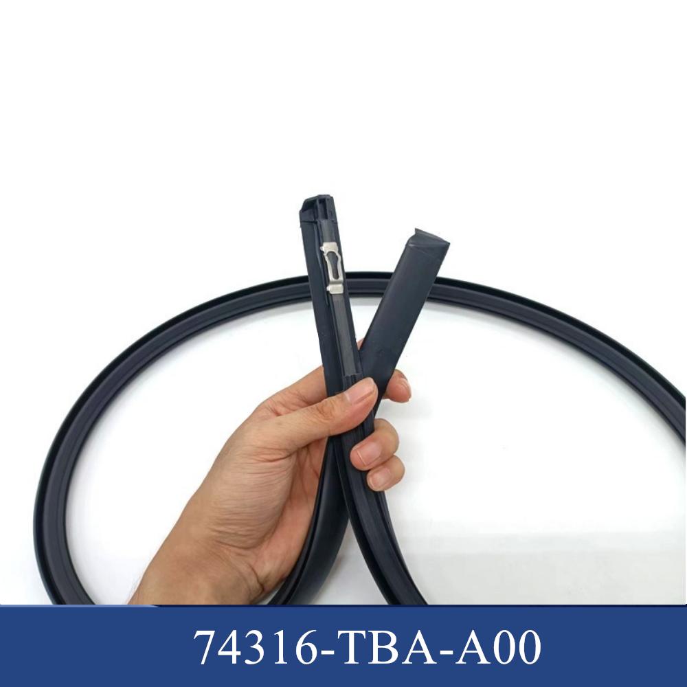 Для Honda Civic 2016-2021 Замена Передняя Левая Накладка Молдинга Крыши 74316-TBA-A00