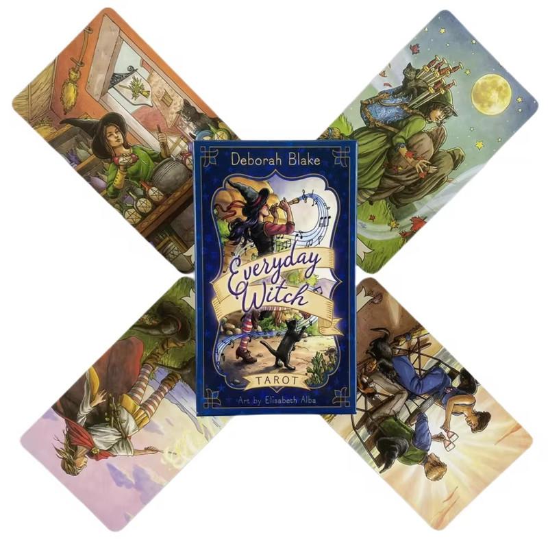 Колода карт Таро ведьмы на каждый день, электронный путеводитель Oracle, 78 шт., английская версия, колода Таро ведьмы на каждый день, настольные игровые карты