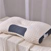 Cervical Pillow Neck Low Soft Pillows Soft Non Pillow for Pain Relief Sleeping Breathable Knitted Cotton Bed Pillows Home