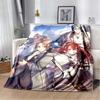 Mushoku Tensei Рудеус Эрис Рокси Небесная Трава Печать Фланелевое Плетение Мягкое Плюшевое Одеяло для Дивана Кровати Аниме Подростки Домашний Декор Подарок