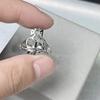 Полое Сердце Регулируемое Кольцо Панк Винтажные Украшения Для Женщин Девушек Мода Геометрические Неправильные Кольца