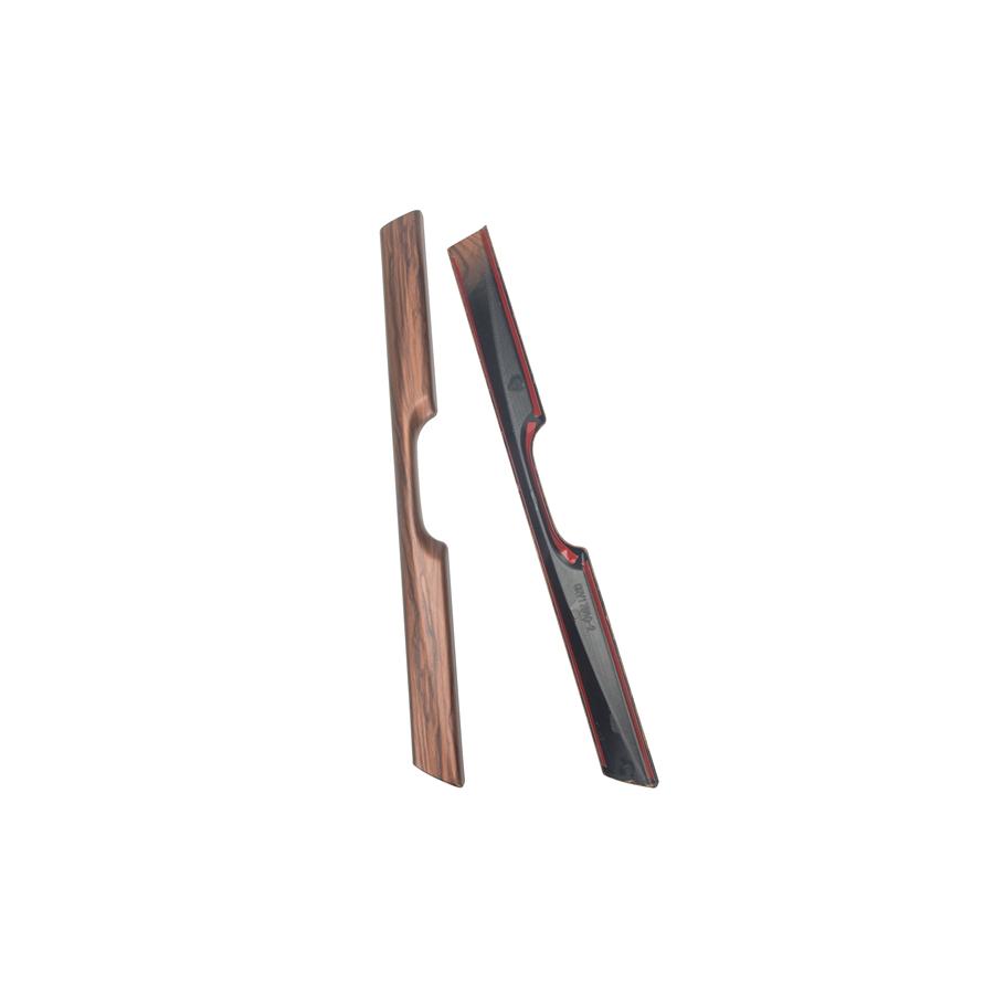 3 шт. Держатель для стакана с водой с отделкой в полоску под персиковое дерево и накладка на ручку переключения передач под дерево, подходит для Honda CR-V 2017-2019