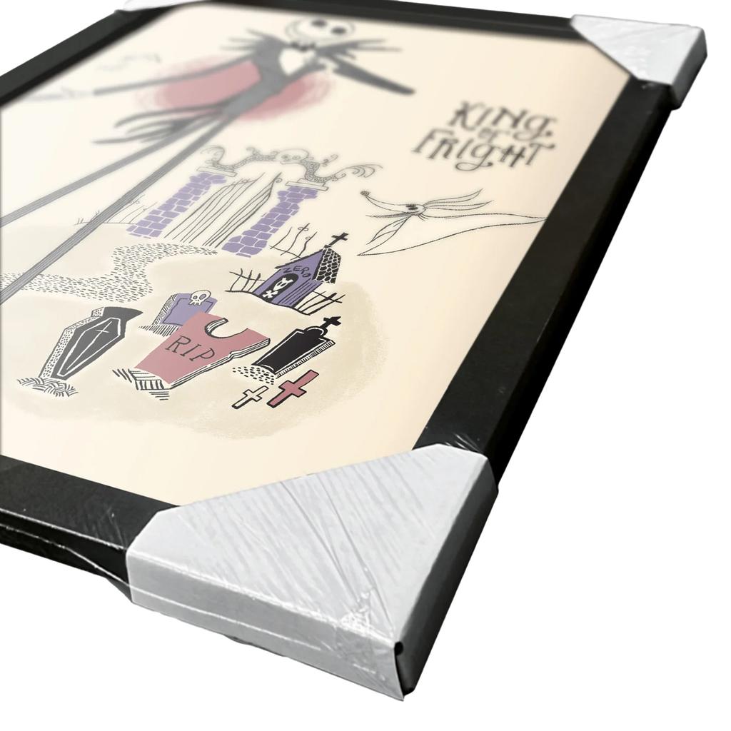 Nightmare Before Christmas King of Fright Framed Poster