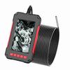 P40 Portable Handheld Industrial Endoscope Borescope Inspection Camera IP67 Waterproof 5.5mm Lens Built In 6pcs