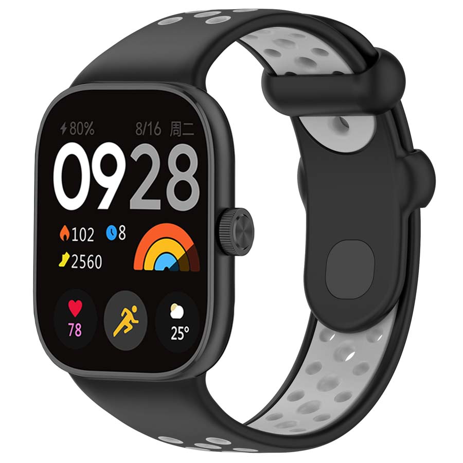 Спортивный силиконовый ремешок для часов для Redmi Watch 4, аксессуары, сменный браслет для Xiaomi Mi Band 8 Pro, браслет Correa