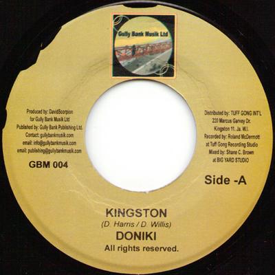 7-дюймовая пластинка DONIKI - Kingston GBM004 Gully Bank Musi 2008 Ямайка Регги, Ска и Даб Б/у