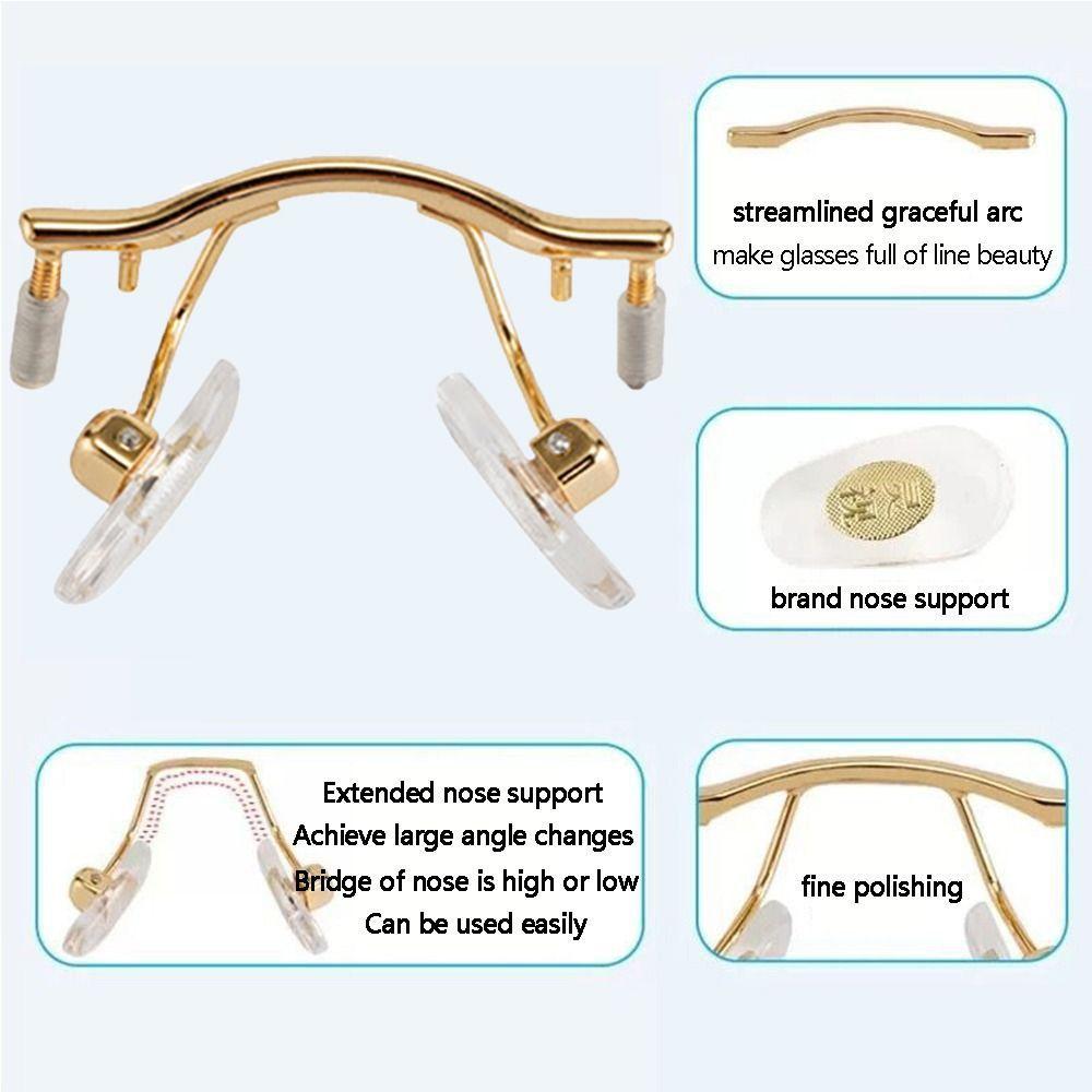 Durable Anti-Slip Universal Glasses Nose Pad Eyewear Accessories Nose Pad Holder Repair Tool