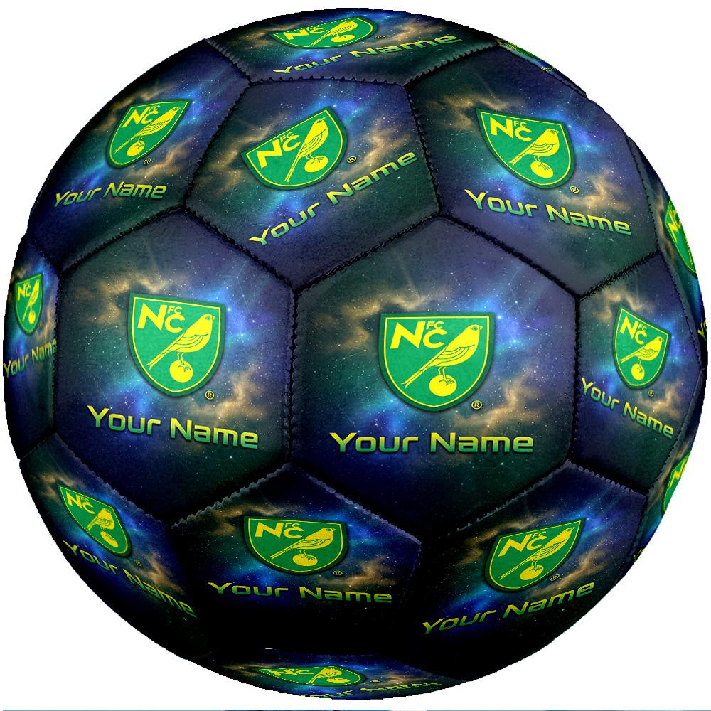 Norwich City Fashion Size 5 Football Wearproof Non‑Slip Soccer Ball For Sports Training Entertainment Use