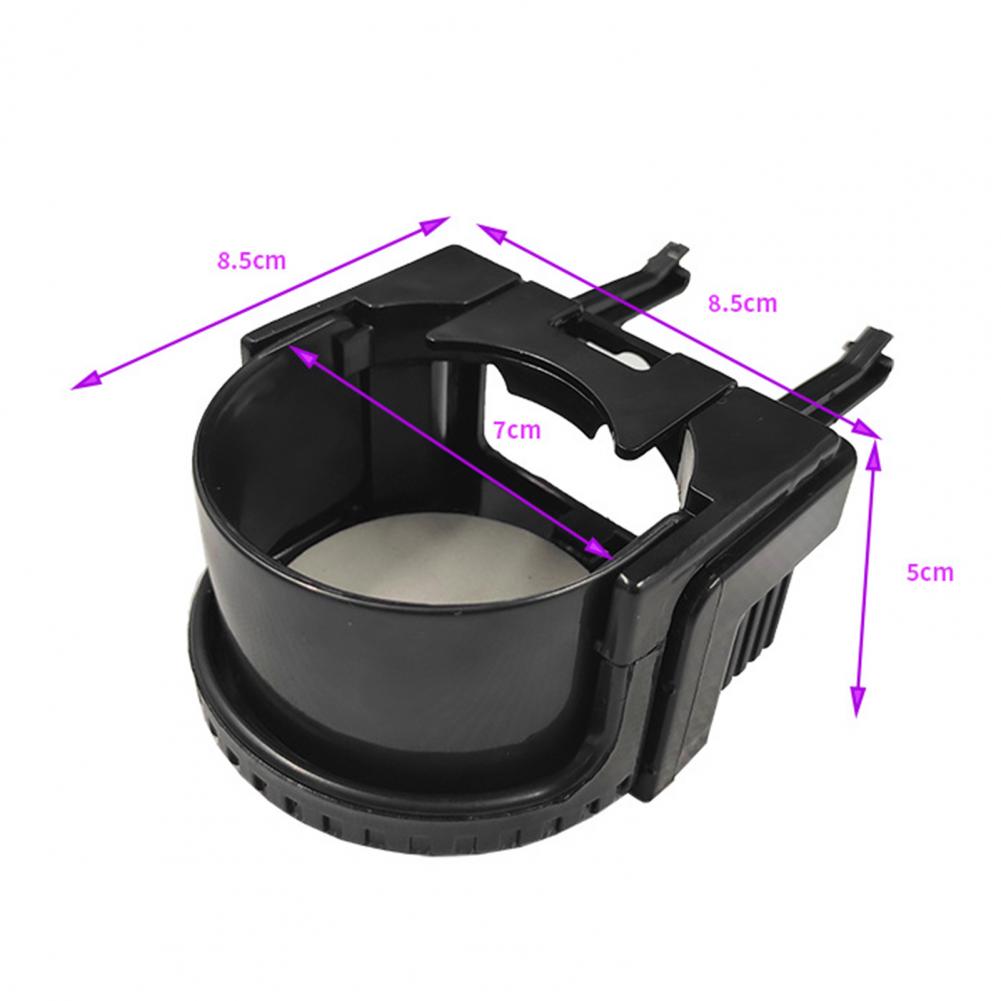 Plastic Cup Holder Universal Car Air Vent Cup Holder with Anti-shake Design Strong Load-bearing Capacity Easy Clip-on for Drinks