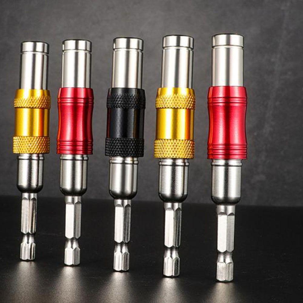Drill Bit Holder Magnetic Bit Tip Holder Screwdriver Drill Extensions Adapter Guide Drill Hand Tool