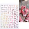 Nail Sticker Self Adhesive Removable Paper Three-dimensional Flower Nail Sticker DIY Nail Art Beauty Supplies