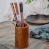 1 Pair Solid Wood Chopsticks Heat Resistant Durable Smooth Surface Environmentally Friendly Food Grade Eating 3