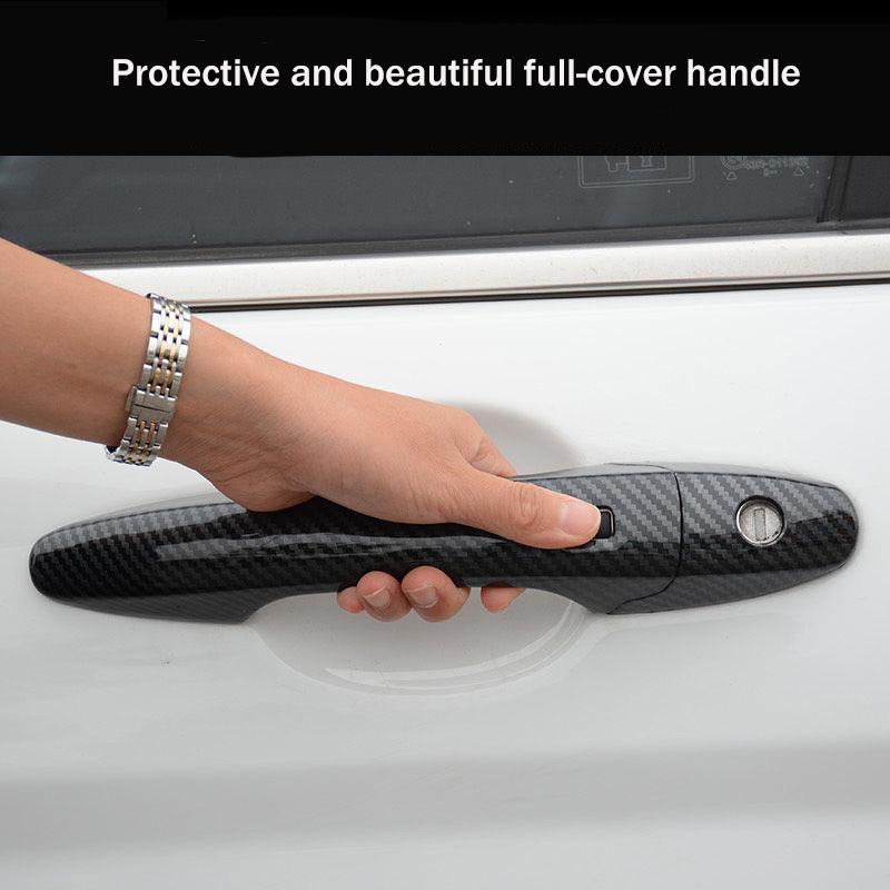 For GWM Haval H6 ~2026 2024 2025 Car Exterior Door Handle Cover Door Bowl Protector Stickers Decorative Accessories