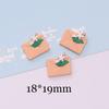 10 Pcs New Mini Cute Cartoon Lovely Envelope Flat Back Resin Cabochon Scrapbook Diy Hairpin Embellishments Charm Accessories A96