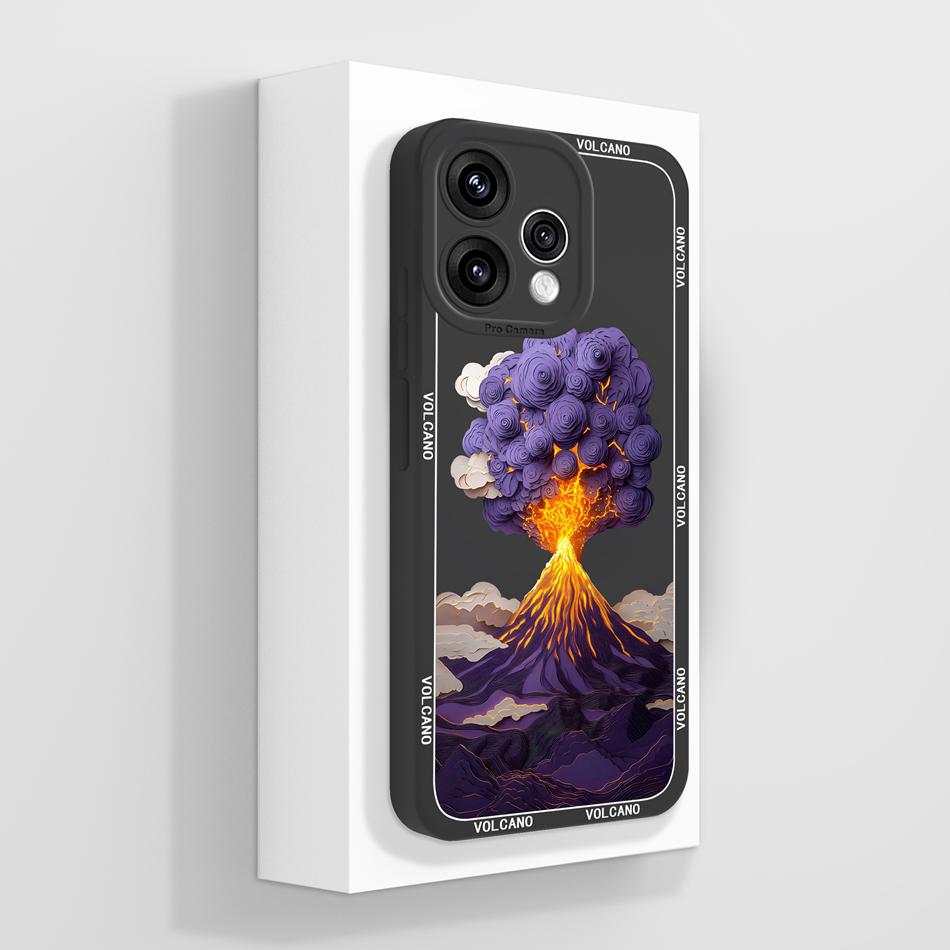 Case For Oppo Reno 15 Pro Mini 15F 15C 5G Lovely Cartoon Patterns Phone Cover For Oppo Reno15 Soft Smooth Liquid Silicone Bumper