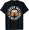 Funny Party Drinking Beer Shirt Beer Me It's My Birthday T-Shirt Unisex T-Shirt