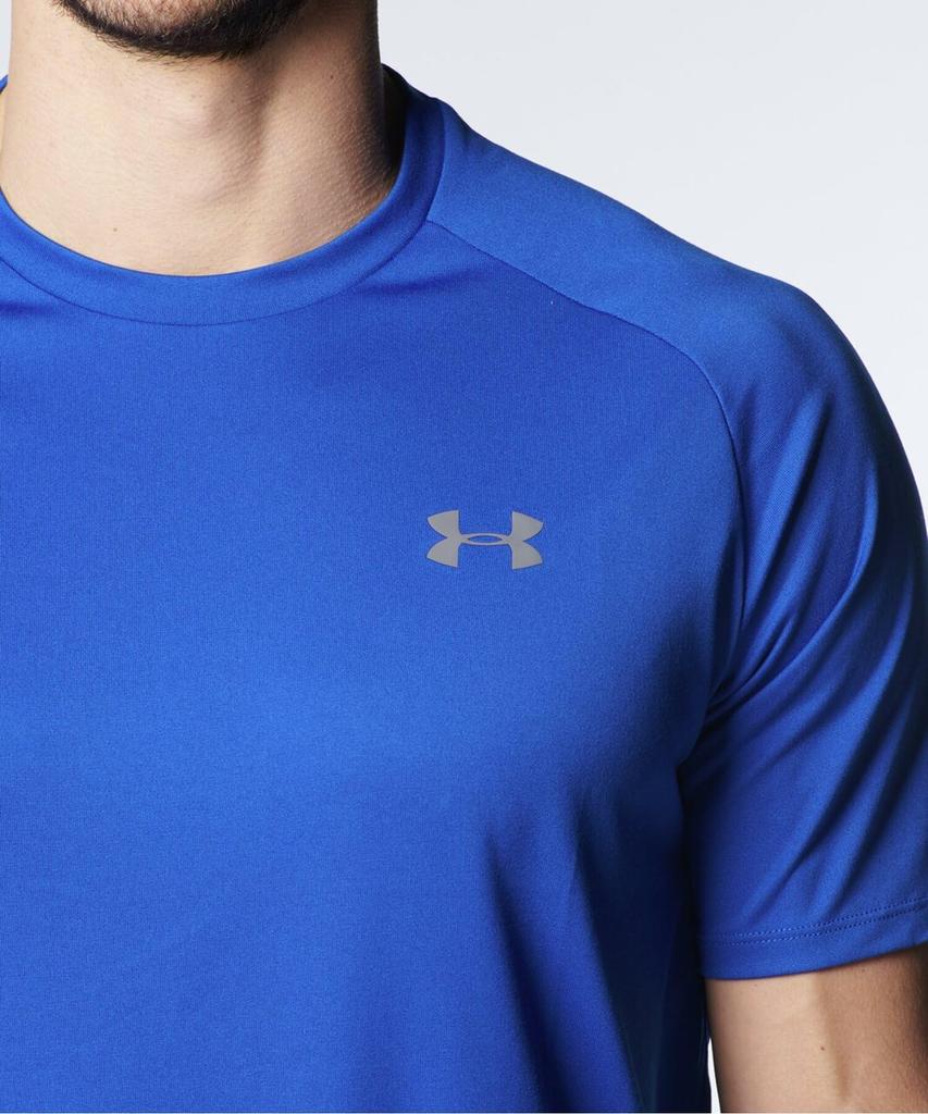 Мужская футболка Under Armour UA Tech SS Tee Темно-синяя SM 2.0
