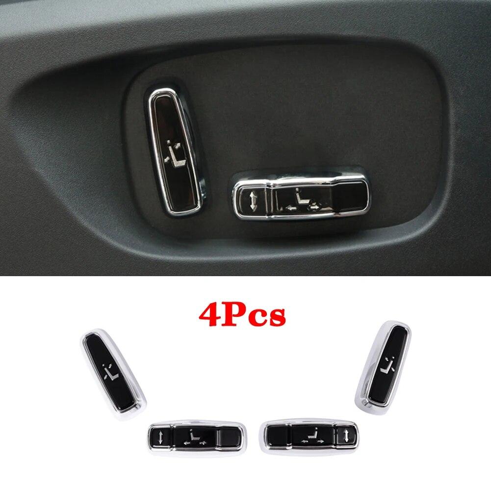 Накладка на кнопку регулировки автомобильного сиденья для Land Rover Discovery 5 L462 Discovery Sport Range Rover Vogue L405 Sport Evoque 16-17