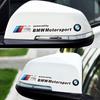 keychain 1Set Car Door Creative Stickers Logo Styling Decoration Decal Accessories For BMW Performance F30 E90 E46 3 5 7 Series gzjm96
