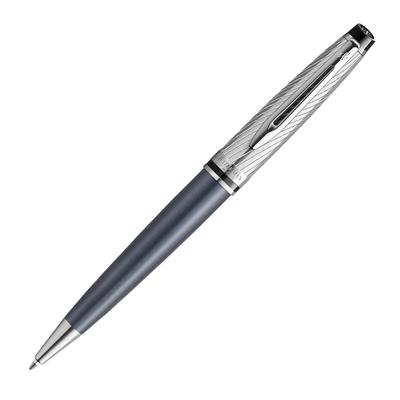 Waterman Шариковая ручка Expert Deluxe Stone Gray CT Fine Point Gift Box Оригинальный импортный продукт 2187508 на масляной основе
