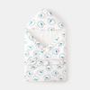 Newborn Pure Cotton Blanket - Lightweight Spring/Autumn Swaddle Quilt