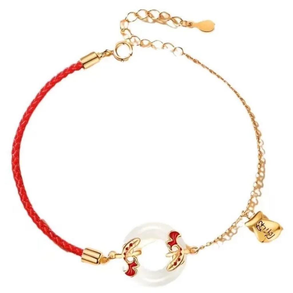 Luck Red String Bracelet, Year Luck Buckle Bracelet