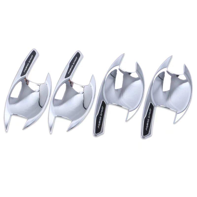 Совместим с 19-22 Pajero Sport: Зеркало заднего вида, Защитная накладка на чашу дверной ручки и Внешние детали