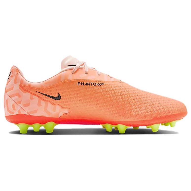 Nike Phantom GX Academy Удобные AG (Резиновые короткие шипы) Футбольные бутсы Унисекс Футбольные бутсы Оранжевые DZ3486-800